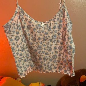 Floral tank top